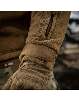 M-Tac Kurtka polarowa Windblock Division Gen. II Coyote Brown – Wiatroodporna, Oddychająca, Outdoor, Myślistwo | imag24.pl