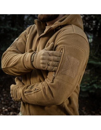 M-Tac Kurtka polarowa Windblock Division Gen. II Coyote Brown – Wiatroodporna, Oddychająca, Outdoor, Myślistwo | imag24.pl