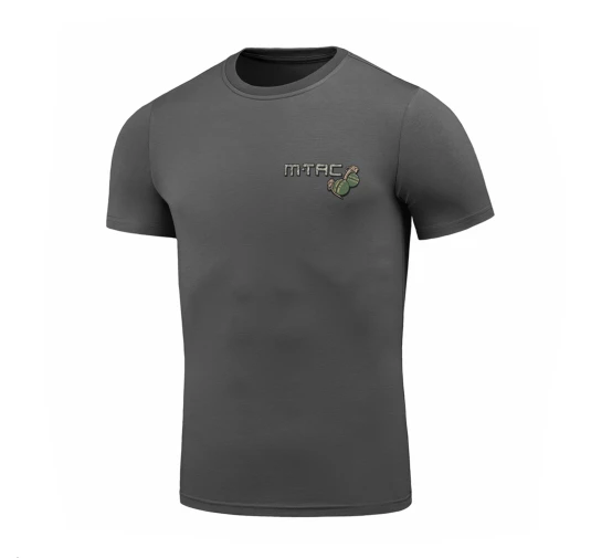 Koszulka M-Tac My EDC Męska Ciemnoszara Bawełna Outdoor imag24.pl