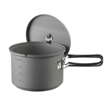 Esbit Alcohol Burner Cookset Aluminium 1,5L – Kuchenka Turystyczna z Garnkiem