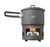 Esbit Alcohol Burner Cookset Aluminium 1,5L – Kuchenka Turystyczna z Garnkiem