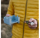 Kuchenka turystyczna Esbit Pocket Windshield z paliwem stałym 2x27g