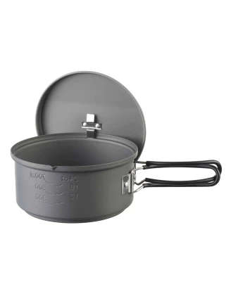 Esbit Solid Fuel Cookset 1L – Zestaw do Gotowania Turystycznego na Paliwo Stałe
