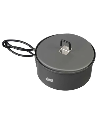 Esbit Solid Fuel Cookset 1L – Zestaw do Gotowania Turystycznego na Paliwo Stałe