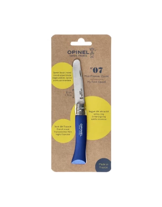 Opinel My First No.07 Niebieski – Bezpieczny Nóż Składany dla Dzieci | imag24.pl