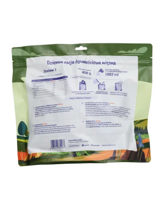 Racja Żywnościowa Lyommy Zestaw 1 - Mięsny Posiłek Liofilizowany 24h | imag24.pl