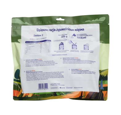 Lyommy Racja Żywnościowa Mięsna - Zestaw 2 (24h, 2003 kcal)