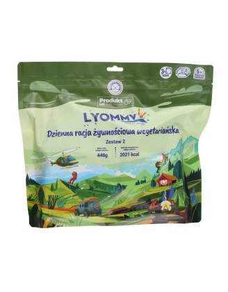 Lyommy Racja Żywnościowa Wegetariańska Zestaw 2 (2021 kcal) | imag24.pl