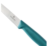 Nóż kuchenny Victorinox Swiss Classic 6.7234.C1 ząbkowany zielony