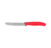 Nóż kuchenny Victorinox Swiss Classic 6.7831.C1 ząbkowany, czerwony