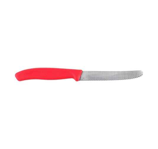 Nóż kuchenny Victorinox Swiss Classic 6.7831.C1 ząbkowany, czerwony