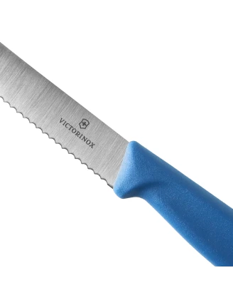 Nóż Victorinox Swiss Classic 6.7832.C1 ząbkowany 110mm niebieski - imag24.pl