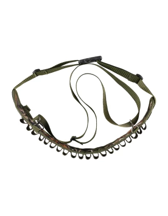 Pas myśliwski na amunicję śrutową Forsport 12/16 kamuflaż leśny