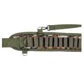 Pas myśliwski na amunicję śrutową Forsport 12/16 kamuflaż leśny