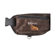 Pas z kieszeniami na amunicję śrutową Forsport PZ001 zamsz brązowy