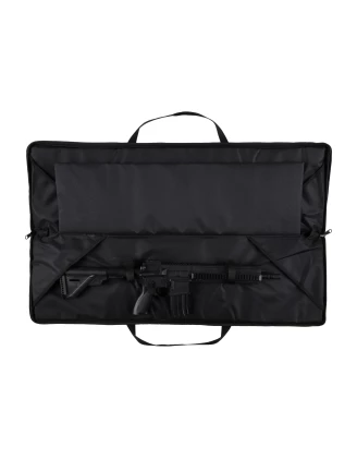 Pokrowiec Forsport AR Tactical Strong na dwie jednostki broni 107 cm - czarny, haft celownik VX