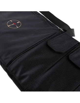 Pokrowiec Forsport AR Tactical Strong na dwie jednostki broni 107 cm - czarny, haft celownik VX