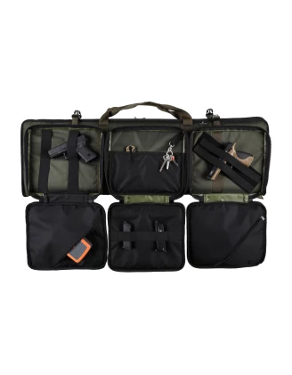 Pokrowiec Forsport Tactical Zone 103 cm - oliwkowy, haft celownik VX