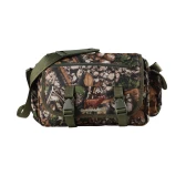 Raportówka myśliwska Forsport z siedziskiem - leśny kamuflaż, haft jeleń ryczy w trawie Raportówka myśliwska Forsport z siedziskiem - leśny kamuflaż, haft jeleń ryczy w trawie