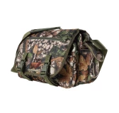 Raportówka myśliwska Forsport z siedziskiem - leśny kamuflaż, haft jeleń ryczy w trawie Raportówka myśliwska Forsport z siedziskiem - leśny kamuflaż, haft jeleń ryczy w trawie