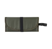 Siedzisko Forsport składane z karimatą - oliwkowy, haft dzik stoi w trawie