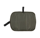 Siedzisko Forsport składane z karimatą - oliwkowy, haft dzik stoi w trawie