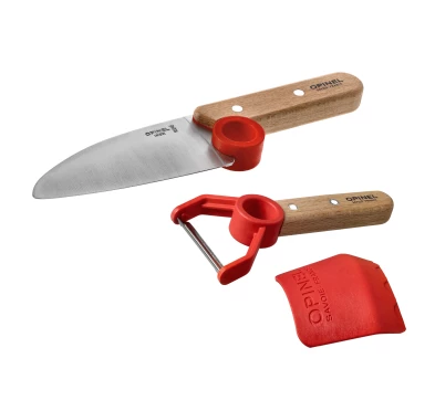 Zestaw kuchenny Opinel dla dzieci Le Petit Chef czerwony