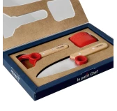 Zestaw kuchenny Opinel dla dzieci Le Petit Chef czerwony