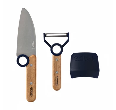 Zestaw kuchenny Opinel dla dzieci Le Petit Chef granatowy