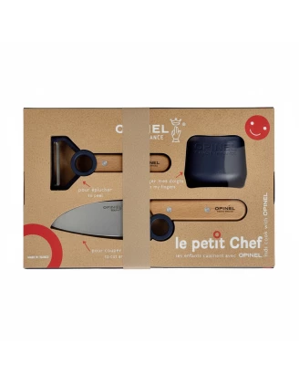 Zestaw kuchenny Opinel dla dzieci Le Petit Chef granatowy