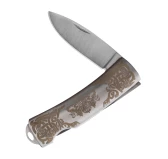 Nóż składany EKA Classic 5 - Stal Sandvik 12C27