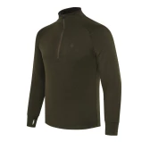 Sweter Beretta Glider Merino Half Zip Zielony
