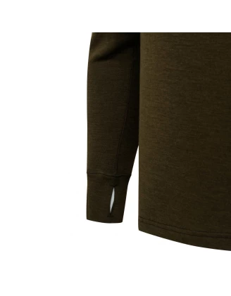 Sweter Beretta Glider Merino Half Zip Zielony | Termoaktywny | imag24.pl