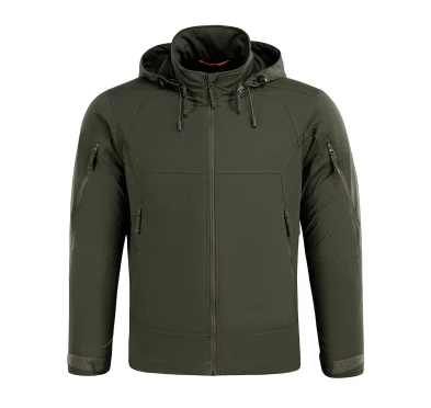 M-Tac Flash Męska Kurtka Softshell Army Olive XL - imag24.pl
