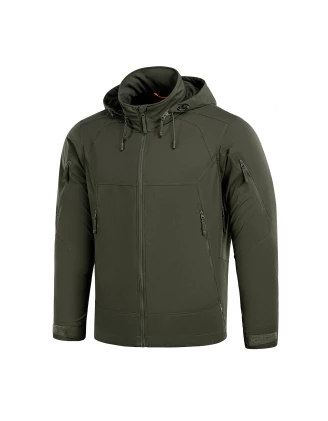 M-Tac Flash Męska Kurtka Softshell Army Olive XL - imag24.pl