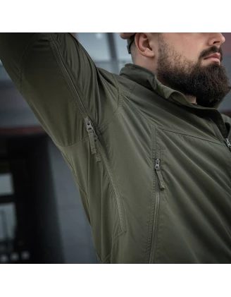M-Tac Flash Męska Kurtka Softshell Army Olive XL - imag24.pl