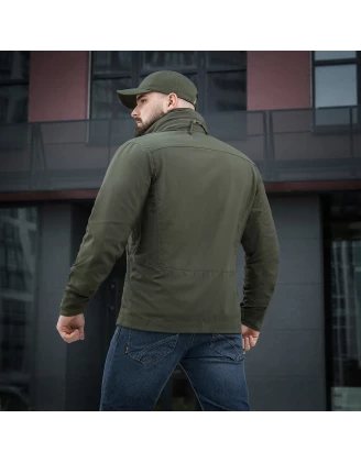 M-Tac Flash Męska Kurtka Softshell Army Olive XL - imag24.pl