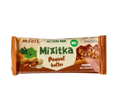 Mixit Mixitka Action BIO Peanut Butter - Baton Energetyczny 34g