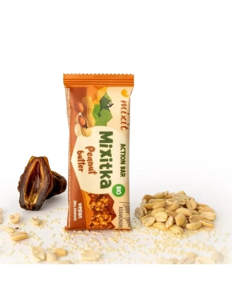 Mixit Mixitka Action BIO Peanut Butter - Baton Energetyczny 34g