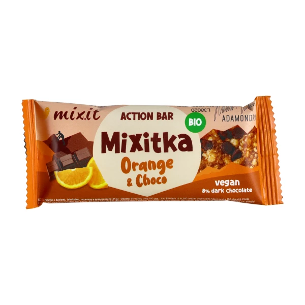 Mixitka Mixit Action BIO Pomarańcza-Czekolada 34g