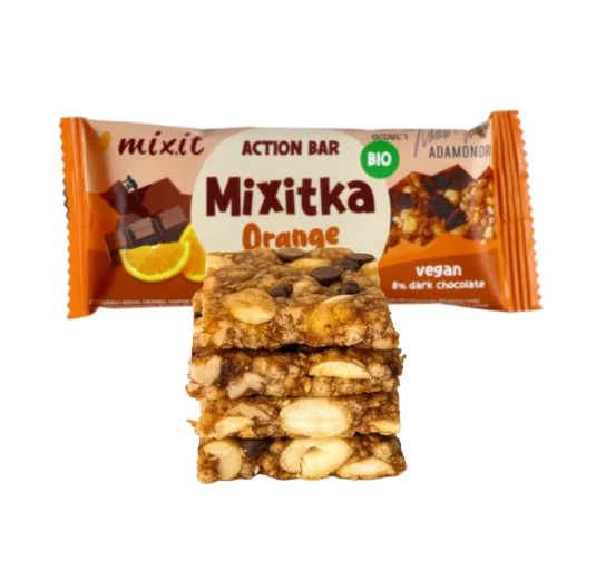 Mixitka Mixit Action BIO Pomarańcza-Czekolada 34g