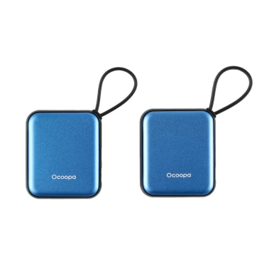 Ocoopa UT5 Nano – Elektroniczny ogrzewacz do rąk jasnoniebiesko-czarny (2 szt.) – imag24.pl