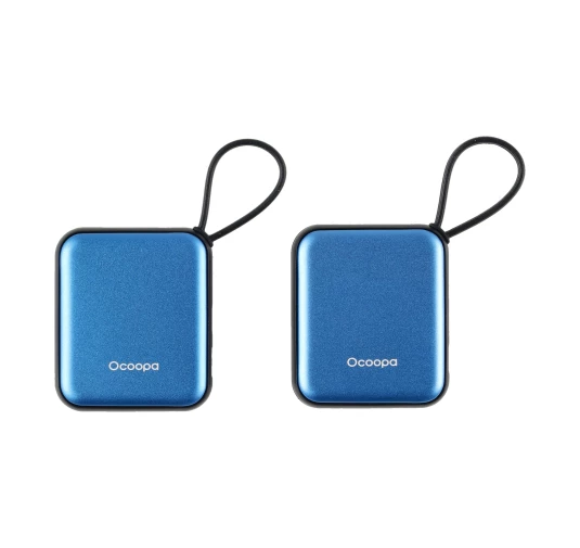 Ocoopa UT5 Nano – Elektroniczny ogrzewacz do rąk jasnoniebiesko-czarny (2 szt.) – imag24.pl