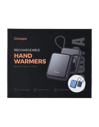 Ocoopa UT5 Nano – Elektroniczny ogrzewacz do rąk jasnoniebiesko-czarny (2 szt.) – imag24.pl