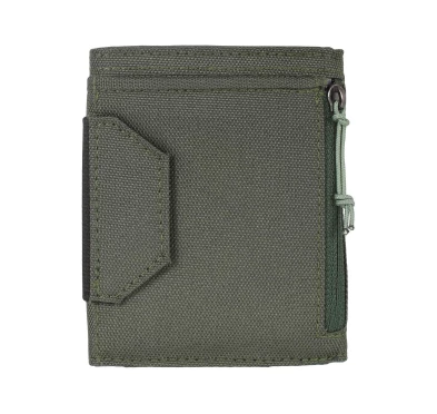 Portfel antykradzieżowy Lifeventure Recycled RFiD Wallet - olive