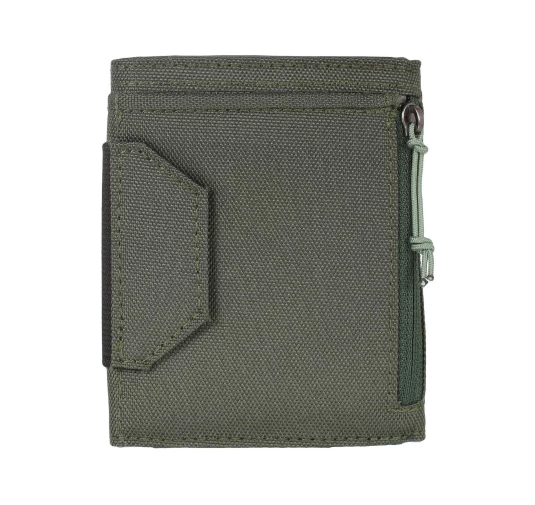 Portfel antykradzieżowy Lifeventure Recycled RFiD Wallet - olive