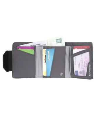 Portfel antykradzieżowy Lifeventure Recycled RFiD Wallet - olive