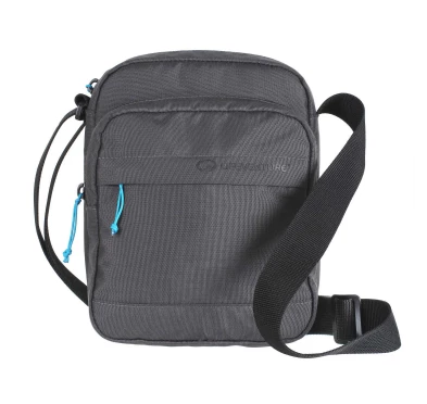 Saszetka antykradzieżowa Lifeventure Recycled RFiD Shoulder Bag Grey - imag24.pl