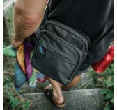 Saszetka antykradzieżowa Lifeventure Recycled RFiD Shoulder Bag Grey