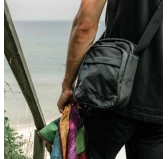 Saszetka antykradzieżowa Lifeventure Recycled RFiD Shoulder Bag Grey